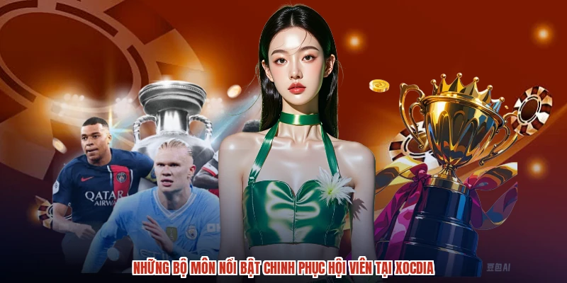 Những bộ môn nổi bật chinh phục hội viên tại XÓC ĐĨA