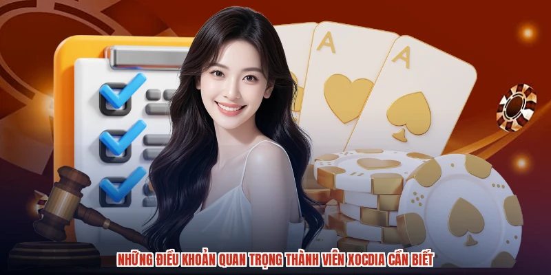 Những điều khoản quan trọng thành viên XÓC ĐĨA cần biết